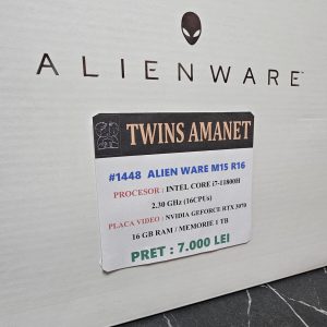 #1448 LAPTOP ALIEN WARE M15 R16