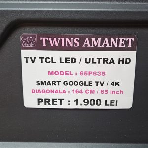 TV TCL LED / ULTRA HD 164 cm